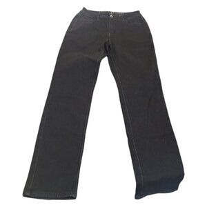 Ethyl Straight Leg Black Jean 6